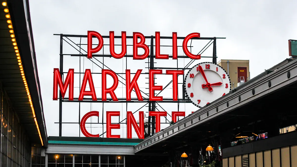 Food at Pike Place Market