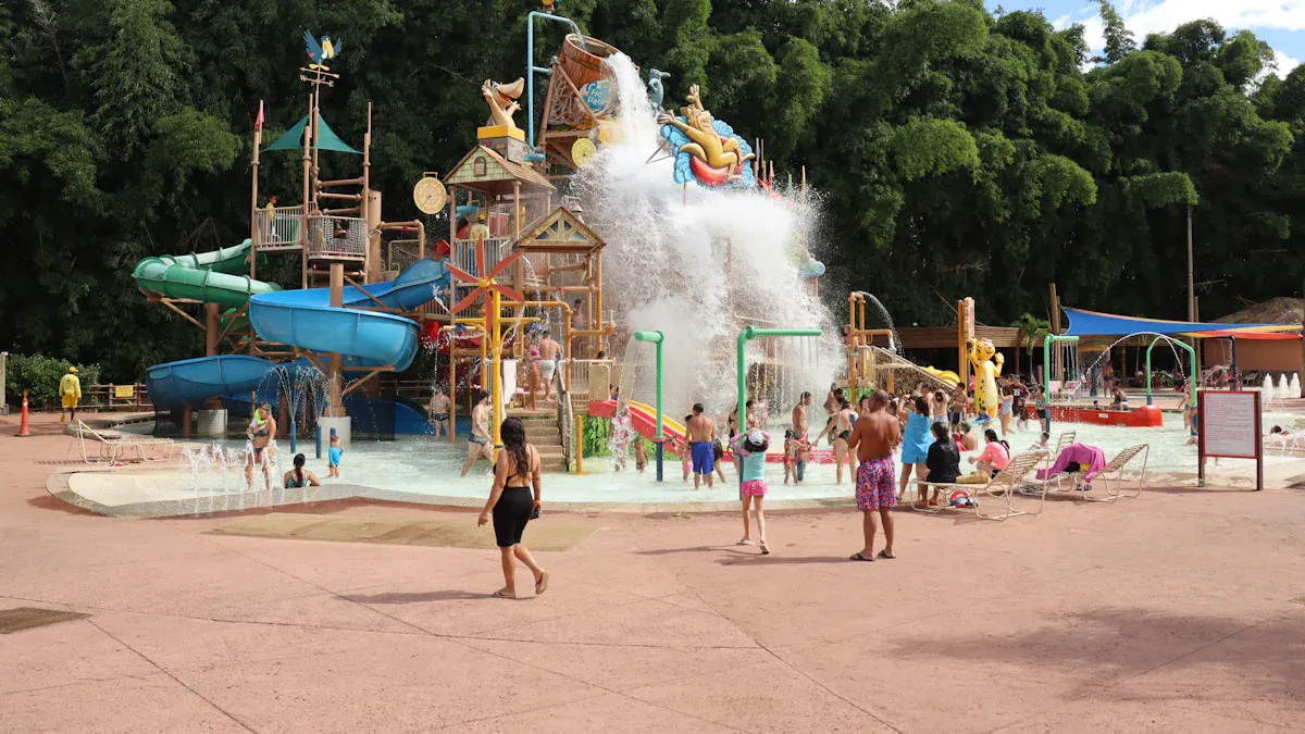 Adventure Parks with Water Attractions