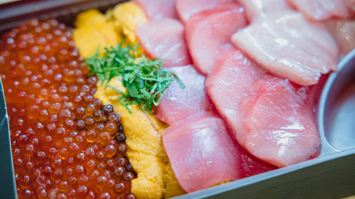 Seafood Donburi