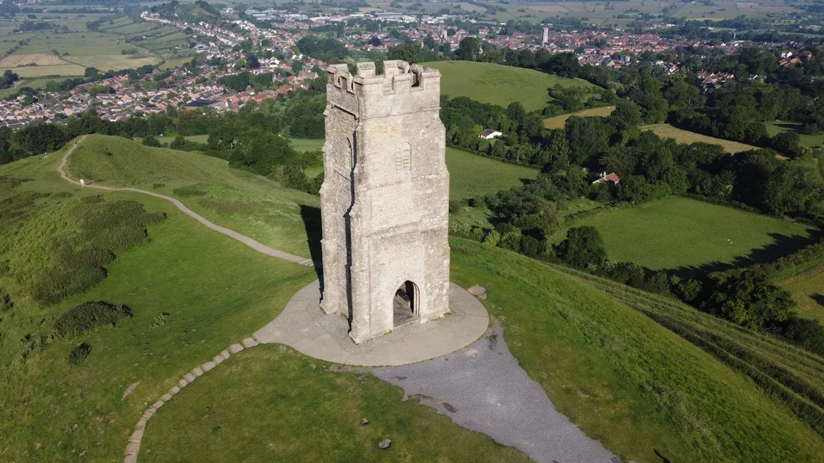 1. Ascend Glastonbury Tor