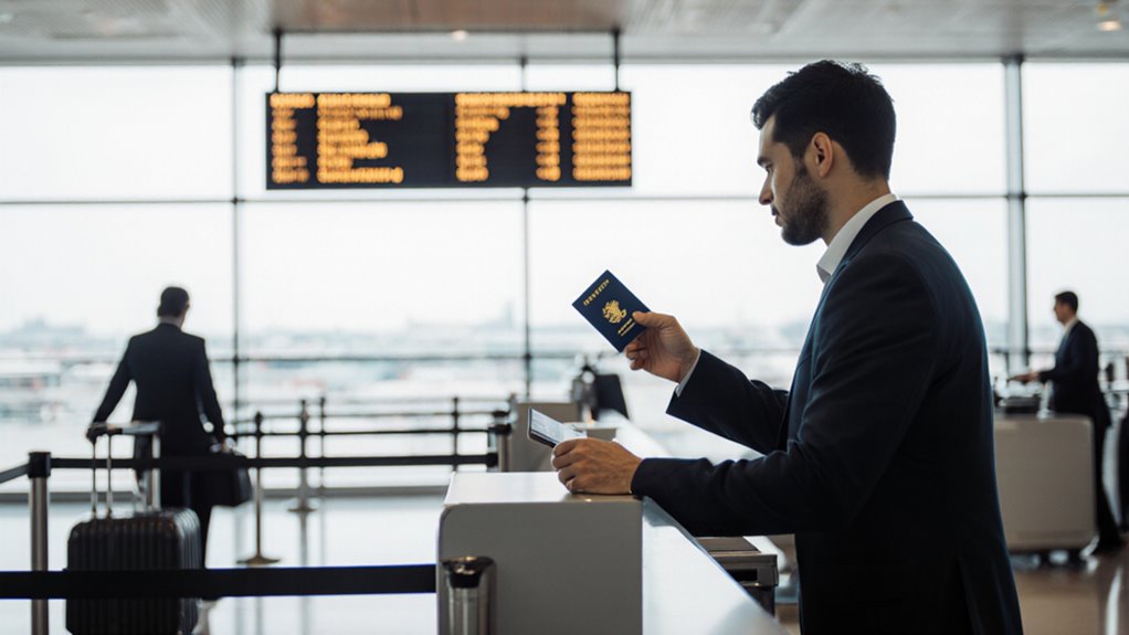 airport flight booking options